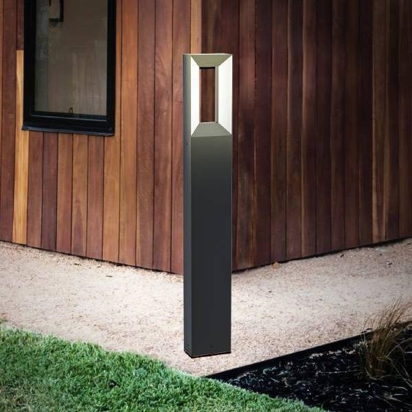 Eglo - Candeeiro exterior LED 2xLED/5W/230V IP44 77 cm