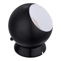 Eglo - Candeeiro LED de mesa/aplique de parede 1xGU10/2,8W/230V preto