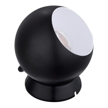 Eglo - Candeeiro LED de mesa/aplique de parede 1xGU10/2,8W/230V preto