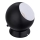 Eglo - Candeeiro LED de mesa/aplique de parede 1xGU10/2,8W/230V preto
