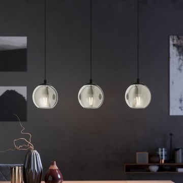 Eglo - Candeeiro num fio 3xE27/40W/230V