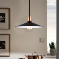 Eglo - Candeeiro pendente com cabo 1xE27/60W/230V