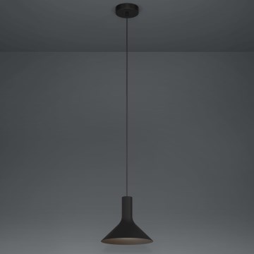 Eglo - Candeeiro suspenso 1xE27/28W/230V preto