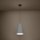 Eglo - Candeeiro suspenso 1xE27/40W/230V cinzento