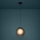 Eglo - Candeeiro suspenso 1xE27/40W/230V fumado
