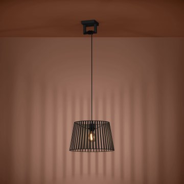 Eglo - Candeeiro suspenso 1xE27/40W/230V preto