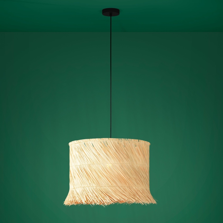 Eglo - Candeeiro suspenso 1xE27/40W/230V vime