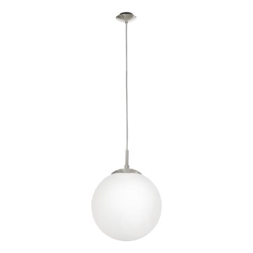 EGLO - Candeeiro suspenso 1xE27/60W/230V diâmetro 25 cm branco