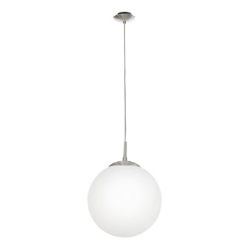 EGLO - Candeeiro suspenso 1xE27/60W/230V diâmetro 30 cm branco