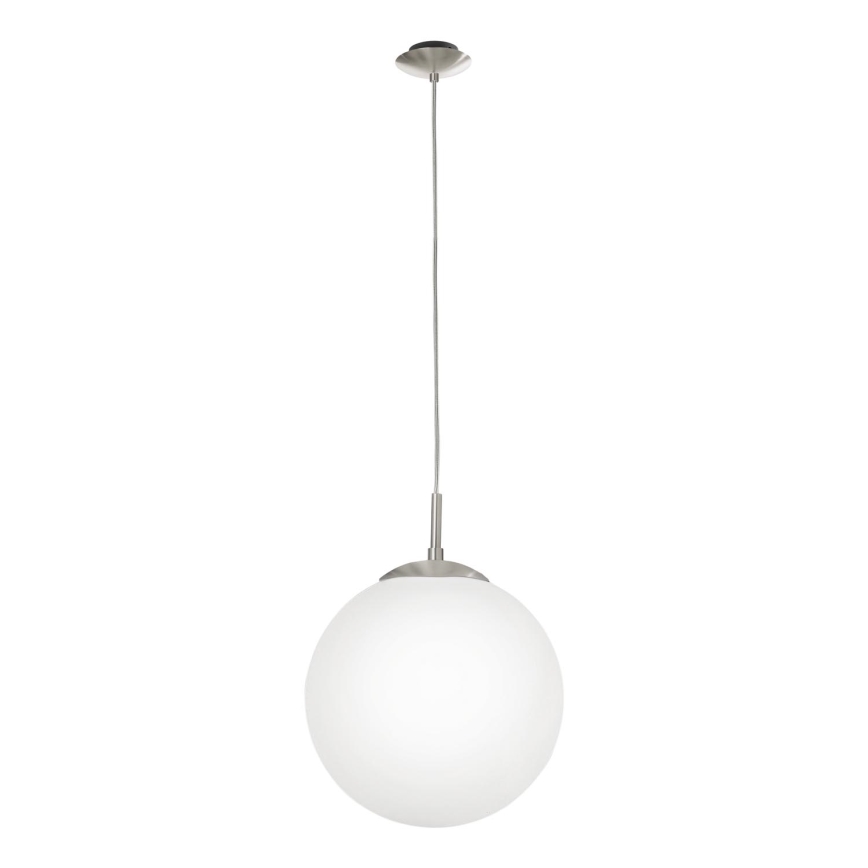 EGLO - Candeeiro suspenso 1xE27/60W/230V diâmetro 30 cm branco