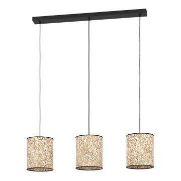 Eglo - Candeeiro suspenso 3xE27/25W/230V