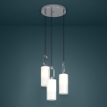 Eglo - Candeeiro suspenso 3xE27/40W/230V cromado brilhante