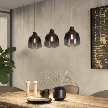 Eglo - Candeeiro suspenso 3xE27/40W/230V