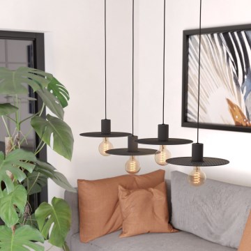 Eglo - Candeeiro suspenso 4xE27/40W/230V