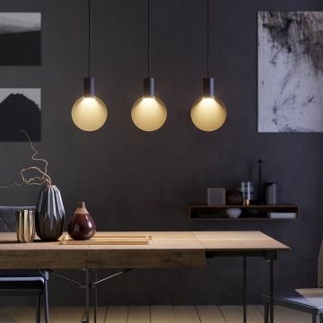 Eglo - Candeeiro suspenso LED 3xGU10/4,5W/230V 3000K