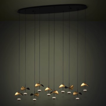 Eglo - Candeeiro suspenso LED com regulação 10xLED/2,3W/230V 3000K