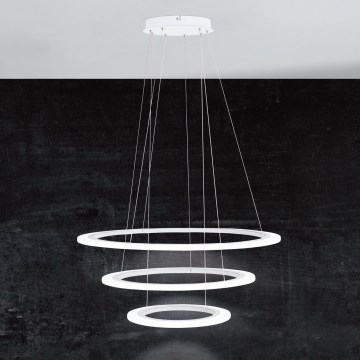 Eglo - Candeeiro suspenso LED com regulação 1xLED/45W/230V + 1xLED/33W + 1xLED/19,5W