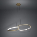 Eglo - Candeeiro suspenso LED com regulação LED/37,5W/230V 3000K dourado