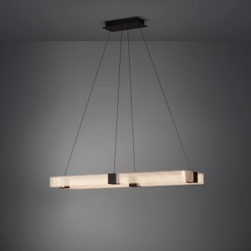 Eglo - Candeeiro suspenso LED com regulação LED/39,2W/230V 3000K preto