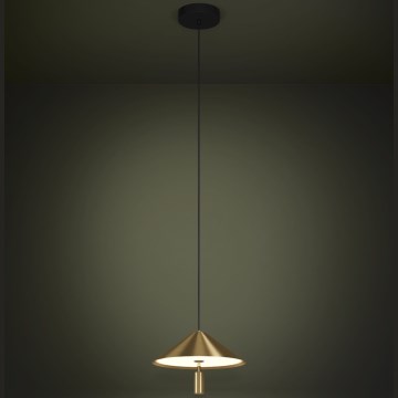 Eglo - Candeeiro suspenso LED LED/12W/230V 3000K dourado