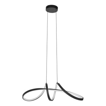 Eglo - Candeeiro suspenso LED RGBW com regulação LED/22W/230V 2700-6500K preto