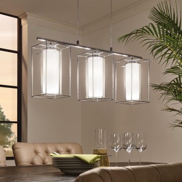 Eglo - Candelabro 1 3xE27/60W/230V