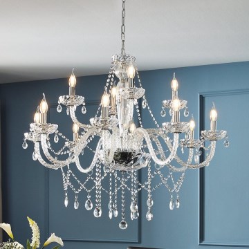 Eglo - Candelabro 12xE14/40W/230V