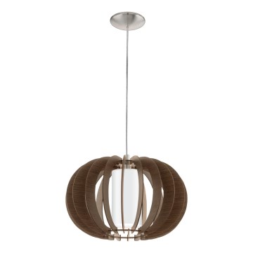 Eglo - Candelabro 3 1xE27/60W/230V