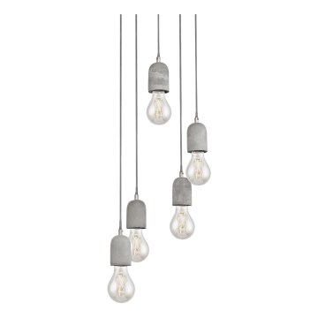 Eglo - Candelabro 5xE27/60W/230V
