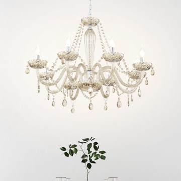 Eglo - Candelabro 8xE14/40W/230V