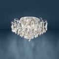 Eglo - Candelabro montado à superfície 6xE14/25W/230V
