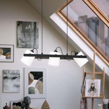 Eglo - Candelabro num fio 3xE27/28W/230V