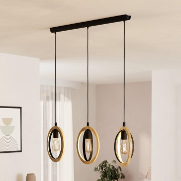 Eglo - Candelabro num fio 3xE27/40W/230V