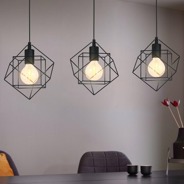 Eglo - Candelabro num fio 3xE27/60W/230V