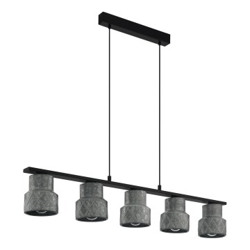 Eglo - Candelabro num fio 5xE27/40W/230V