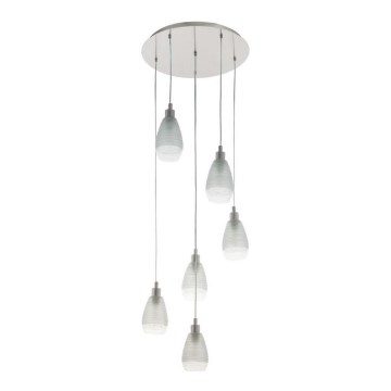 Eglo - Candelabro num fio 6xE27/60W/230V