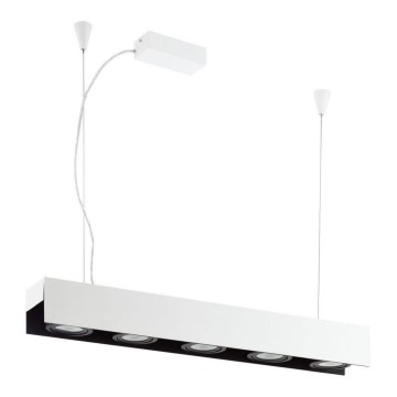Eglo - Candelabro num fio fosco LED 5xLED/5,4W/230V