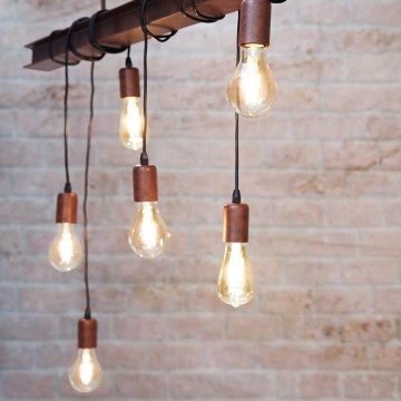 Eglo - Candelabro num fio TOWNSHEND 6xE27/60W/230V