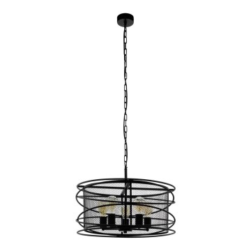 Eglo - Candelabro numa corrente 5xE27/60W/230V