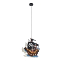 Eglo - Candelabro pendente num fio de criança 2xE27/25W/230V