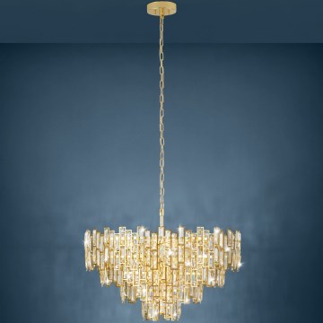 Eglo - Candelabro suspenso 10xE14/25W/230V d. 78 cm