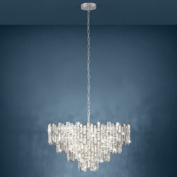 Eglo - Candelabro suspenso 10xE14/25W/230V d. 78 cm