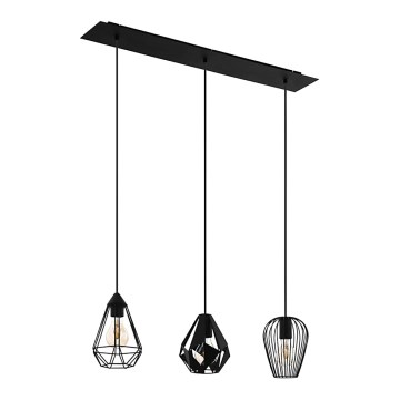 Eglo - Candelabro suspenso 3xE27/40W/230V