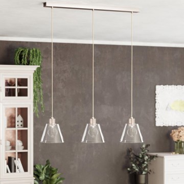 Eglo - Candelabro suspenso 3xE27/40W/230V