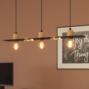 Eglo - Candelabro suspenso 3xE27/40W/230V