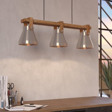 Eglo - Candelabro suspenso 3xE27/40W/230V