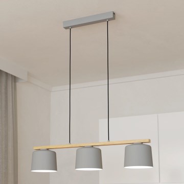 Eglo - Candelabro suspenso 3xE27/40W/230V