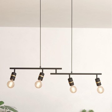 Eglo - Candelabro suspenso 4xE27/10W/230V