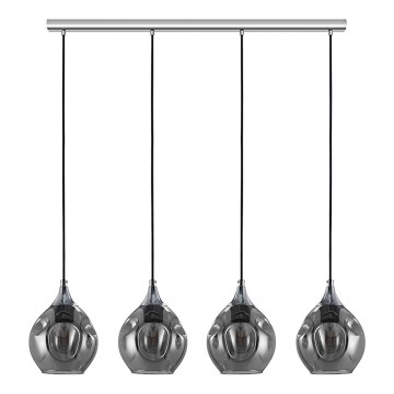 Eglo - Candelabro suspenso 4xE27/40W/230V