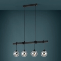 Eglo - Candelabro suspenso 4xE27/40W/230V